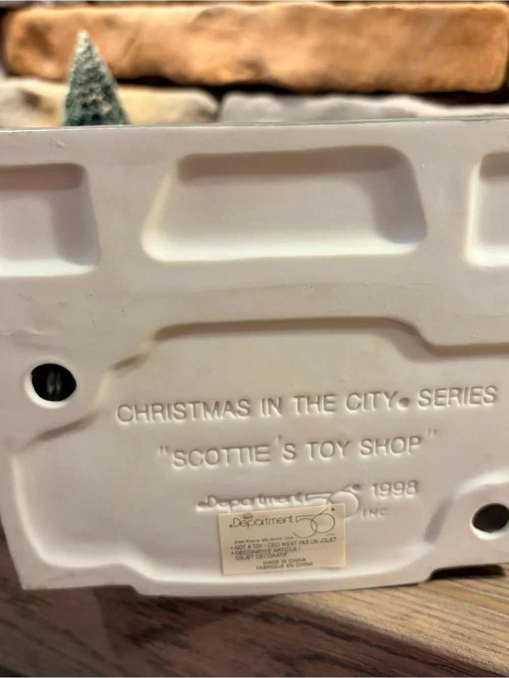 Department 56-Christmas in the City-Scottie's Toy Shop